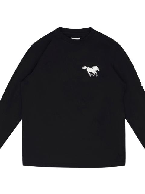 Rhude Bowl Long-Sleeve T-Shirt "Black" RHD MTPS 0169 BLAC