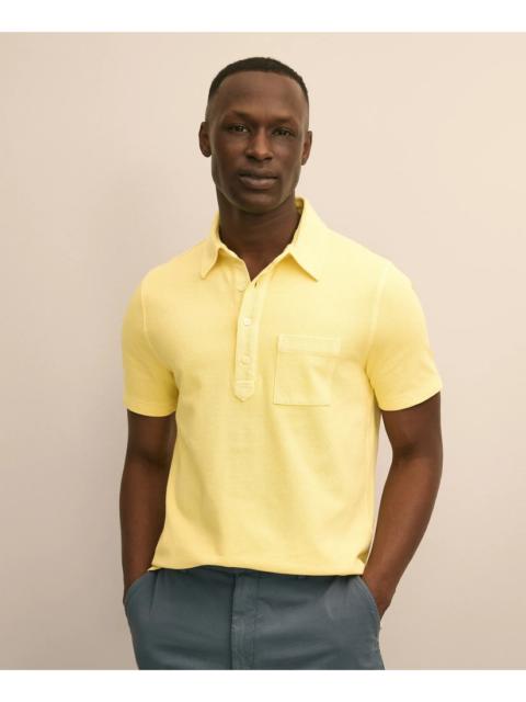 Brooks Brothers The Vintage Short-Sleeve Garment Dyed Polo Shirt