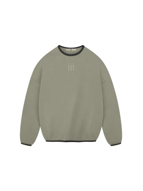 Fear of God Fear of God Athletics Suede Fleece Crewneck Clay