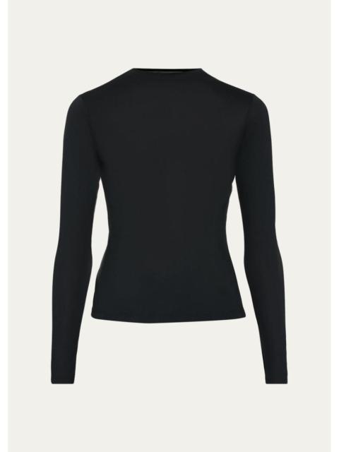 Vince Tie-Neck Top