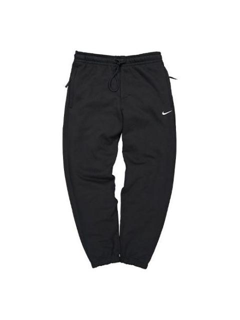 Nike Men's Nike Embroidered Logo Fleece Casual Sports Pants/Trousers/Joggers AV8279-010
