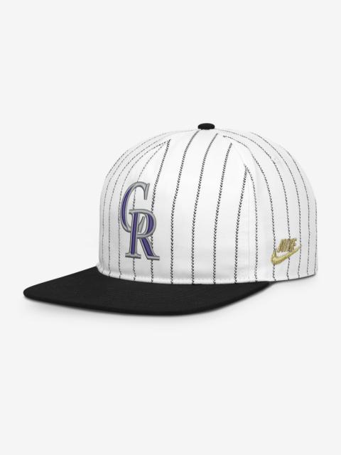 Nike Colorado Rockies Pro Men's Nike MLB Adjustable Hat
