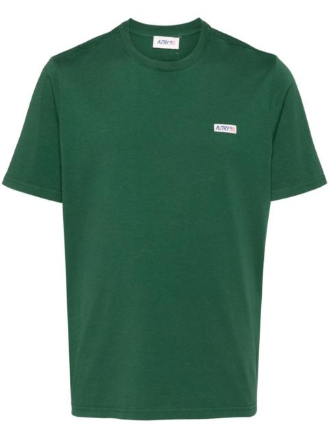 AUTRY logo-patch cotton T-shirt