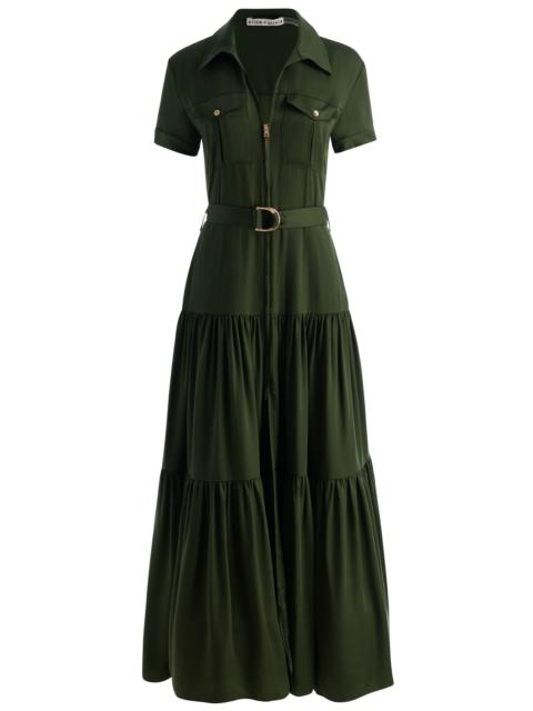 Alice + Olivia LUCY MAXI SHIRT DRESS