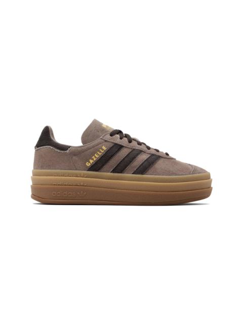 adidas Originals Brown Gazelle Bold Sneakers