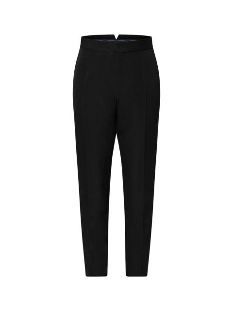 Louis Vuitton Wool Tuxedo Cigarette Pants