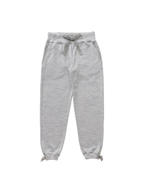 visvim WOOL SWEAT PANTS (SUPERFINE) W GREY