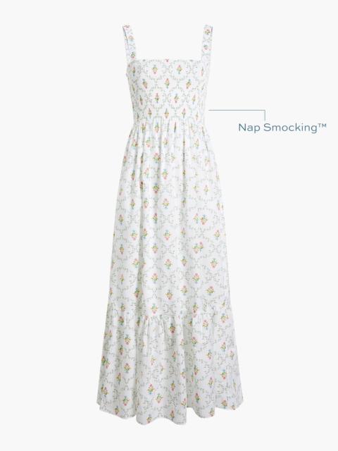 Hill House Home The Anjuli Nap Dress - Pastel Trellis Cotton