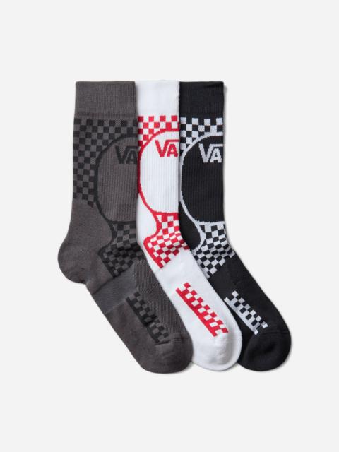 Vans Act of Disagreement Checker Socks Black