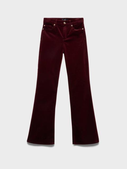 7 For All Mankind LEGGY BOOTCUT in Velvet