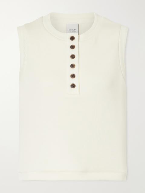 VARLEY Marla Embellished Jersey Tank Top