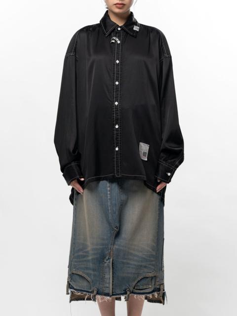 Maison MIHARAYASUHIRO 【EXCLUSIVE】Vintage Like Satin Shirt
