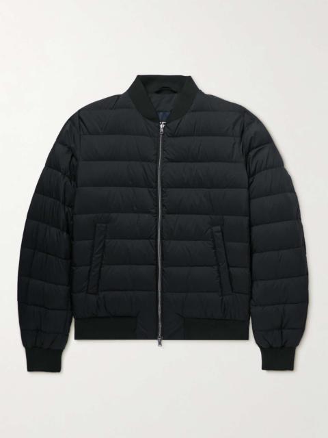 Herno L'Aviatore Quilted Shell Down Bomber Jacket