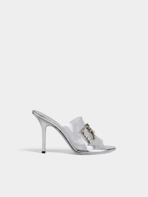 TRANSPARENT QUEEN  SANDALS