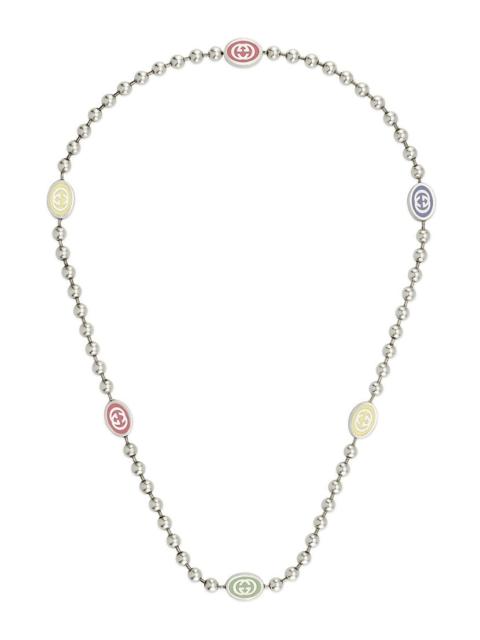 GUCCI Interlocking G Boule Chain Necklace