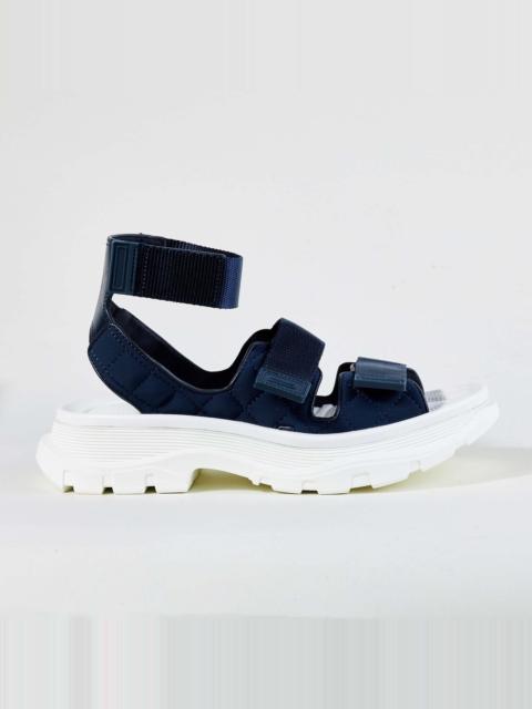 Alexander McQueen Alexander McQueen Women's Tread Navy Sandals
