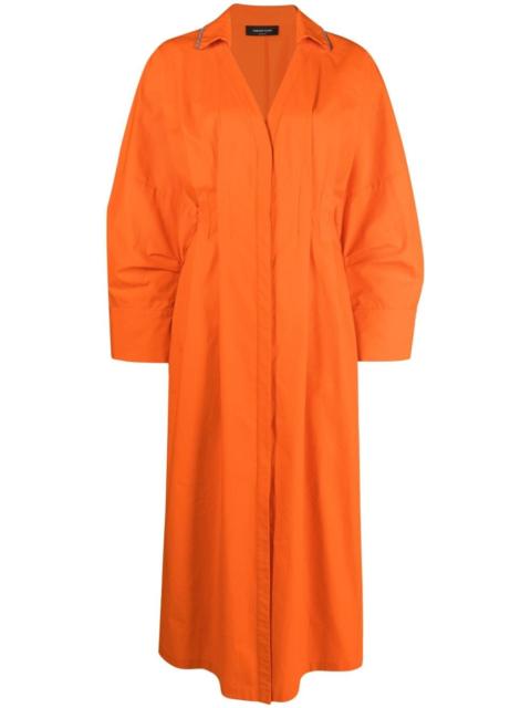 FABIANA FILIPPI V-neck midi dress