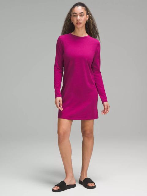 lululemon Classic-Fit Cotton-Blend Long-Sleeve Dress