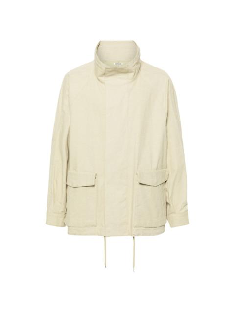 canvas drawstring jacket