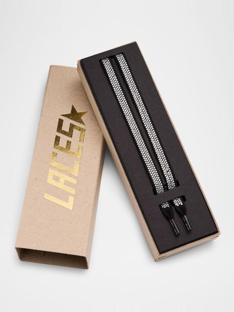 Golden Goose Cotton Crystal Logo Lace Kit