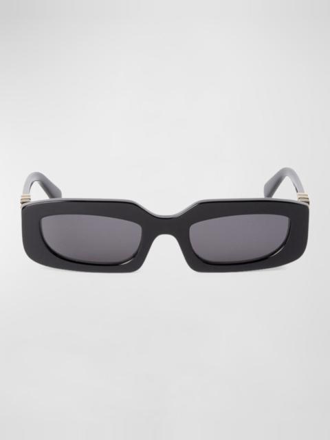 Off-White Renton Rectangle Acetate Sunglasses