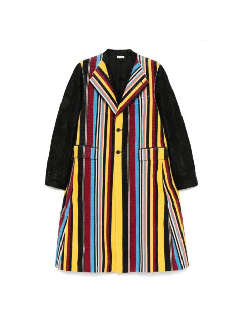 striped coat