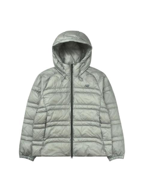 New Balance New Balance Flying 77 Superlight Hooded Goose Down Jacket Asia Sizing 'Light Gray' NBNPF41973-16
