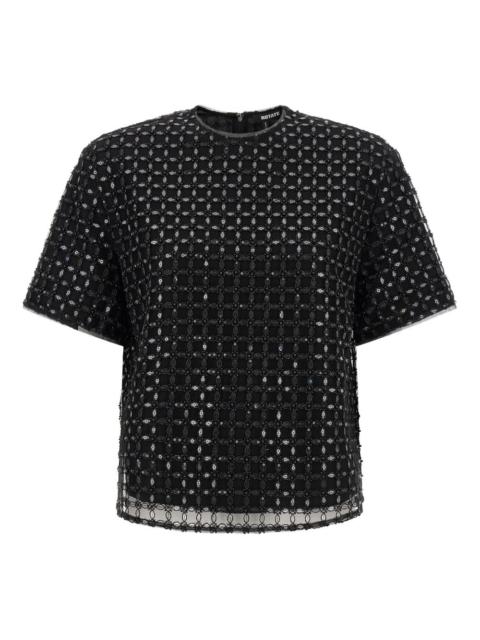 ROTATE sequin-embroidered T-shirt