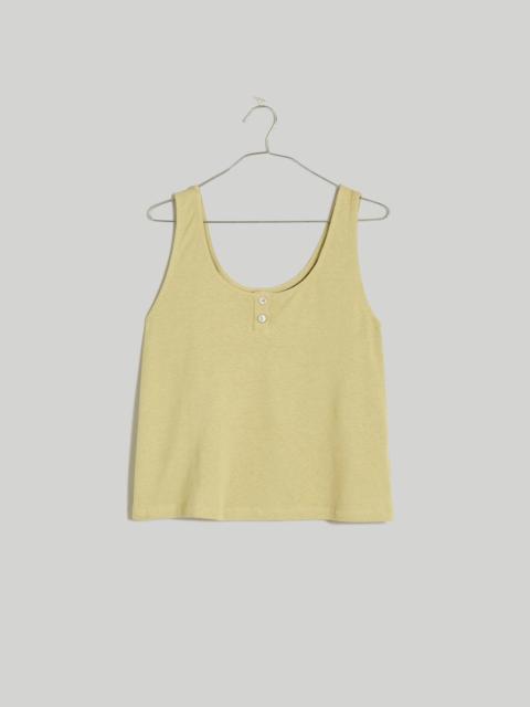 Madewell Pointelle Henley Tank