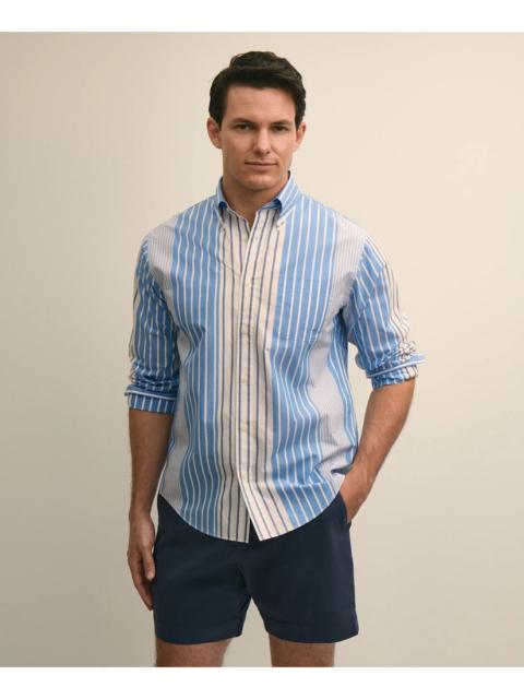 Brooks Brothers Friday Shirt, Poplin Fun Stripe