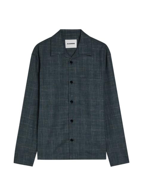 Jil Sander checked-pattern shirt