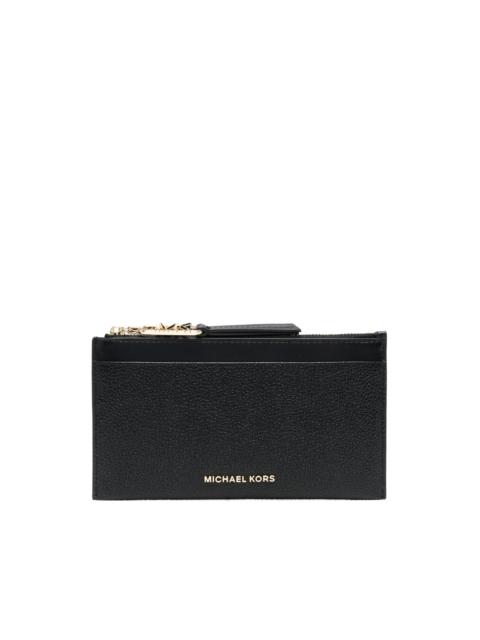 MICHAEL KORS logo-plaque leather wallet