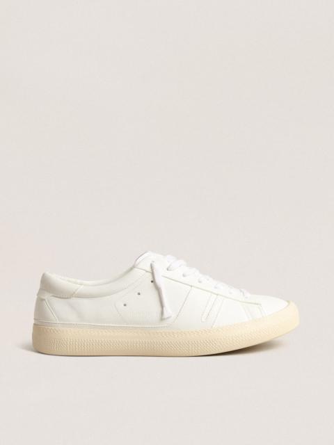 Golden Goose Yatay Model 1B sustainable sneakers with white bio-based upper and white Y