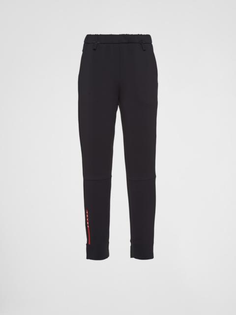 Prada Recycled double jersey pants