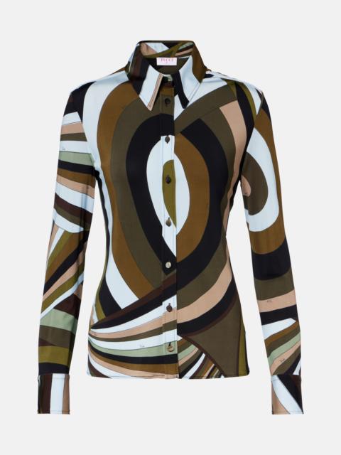 PUCCI Marmo silk shirt