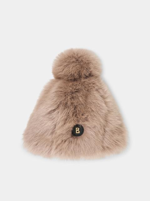 BOGNER Aria lambskin hat in Hazel