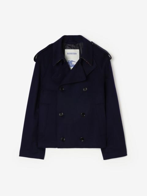 Burberry Cashmere Leadenham Trench Jacket
