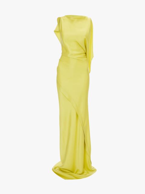 Victoria Beckham Kyra Gown In Yellow