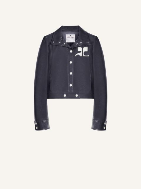 courrèges REEDITION VINYL JACKET