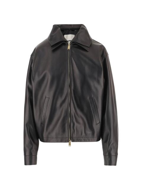 DARKPARK Darkpark Zip-up Leather Jacket