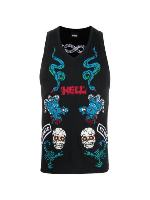 KTZ Patches unisex vest top