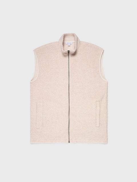 Sunspel Wool Fleece Vest