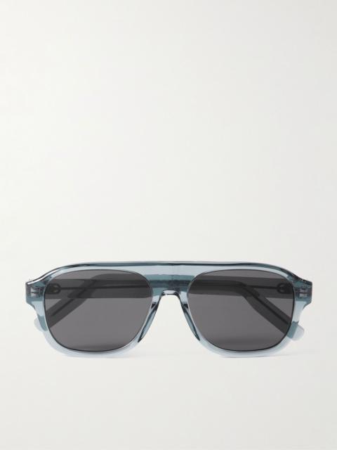 Dior CDIconA1I Aviator-Style Acetate Sunglasses Gray