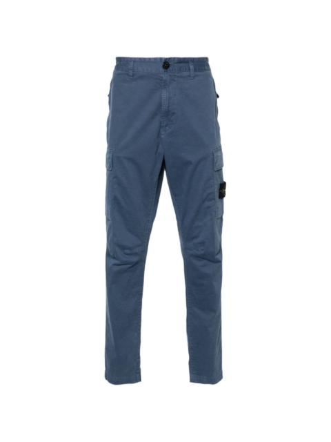 'Old' Treatment twill trousers