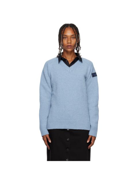 Raf Simons Blue Hammer Sweater