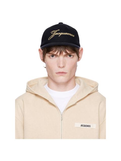 JACQUEMUS Navy 'The Lana baseball' Cap