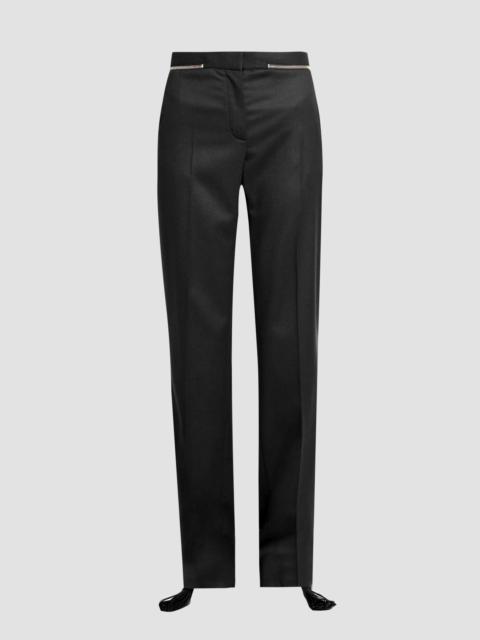 Stella McCartney Women's Zip-Detail Straight-Leg Pants - Black