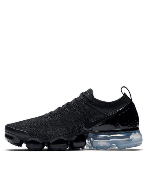 Nike (WMNS) Nike Air VaporMax Flyknit 2 'Black Patent' 942843-014
