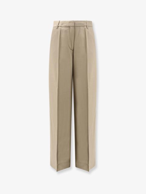 Totême Viscose And Wool Trousers
