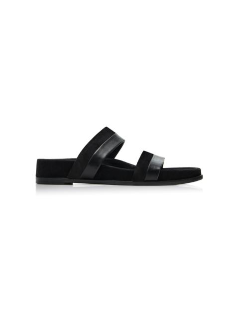 GABRIELA HEARST Striker Leather Sandals black